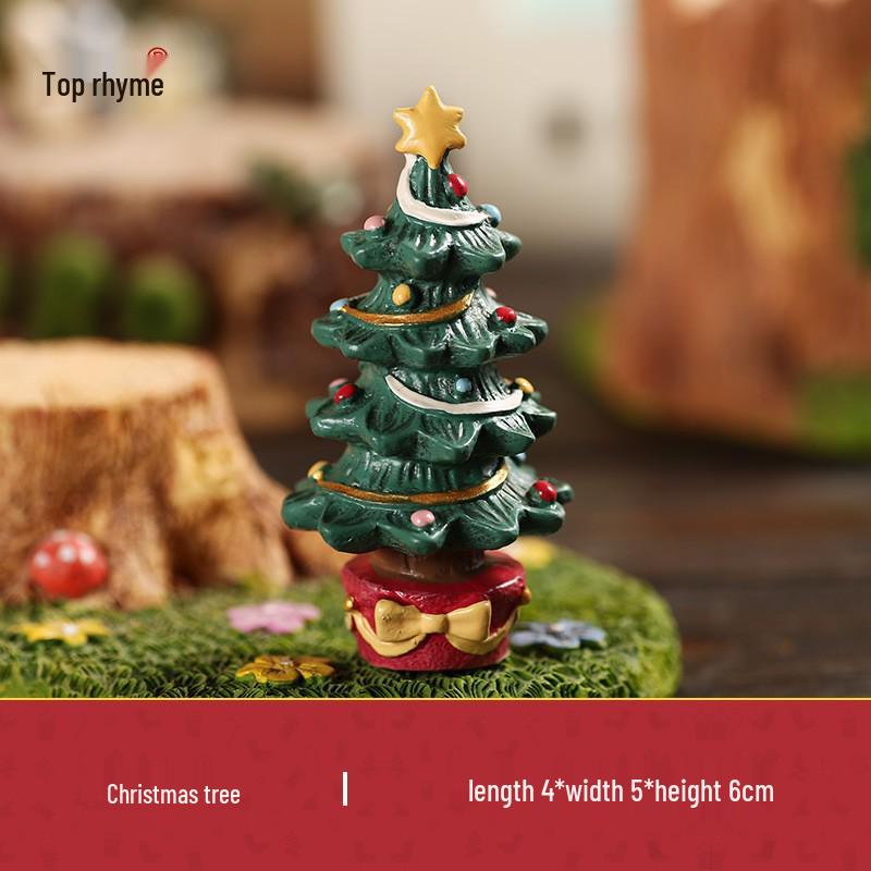 

Микросцена Рождественская елка Полимерные украшения