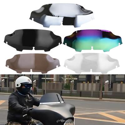 6" 8" Windscreen Motorcycle For 1996-2013 Harley Electra Street Glide FLHX Touring CVO Wind Deflector Windshield Fairing Case