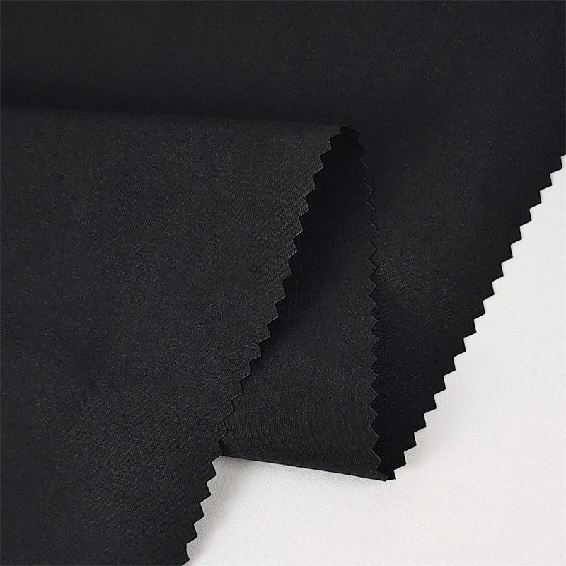 Solid-color Polyester Matte Plain Weave Fabric DIY Windbreaker Jacket Style Overcomes Cotton-padded Dress Shirt Jacket Fabric