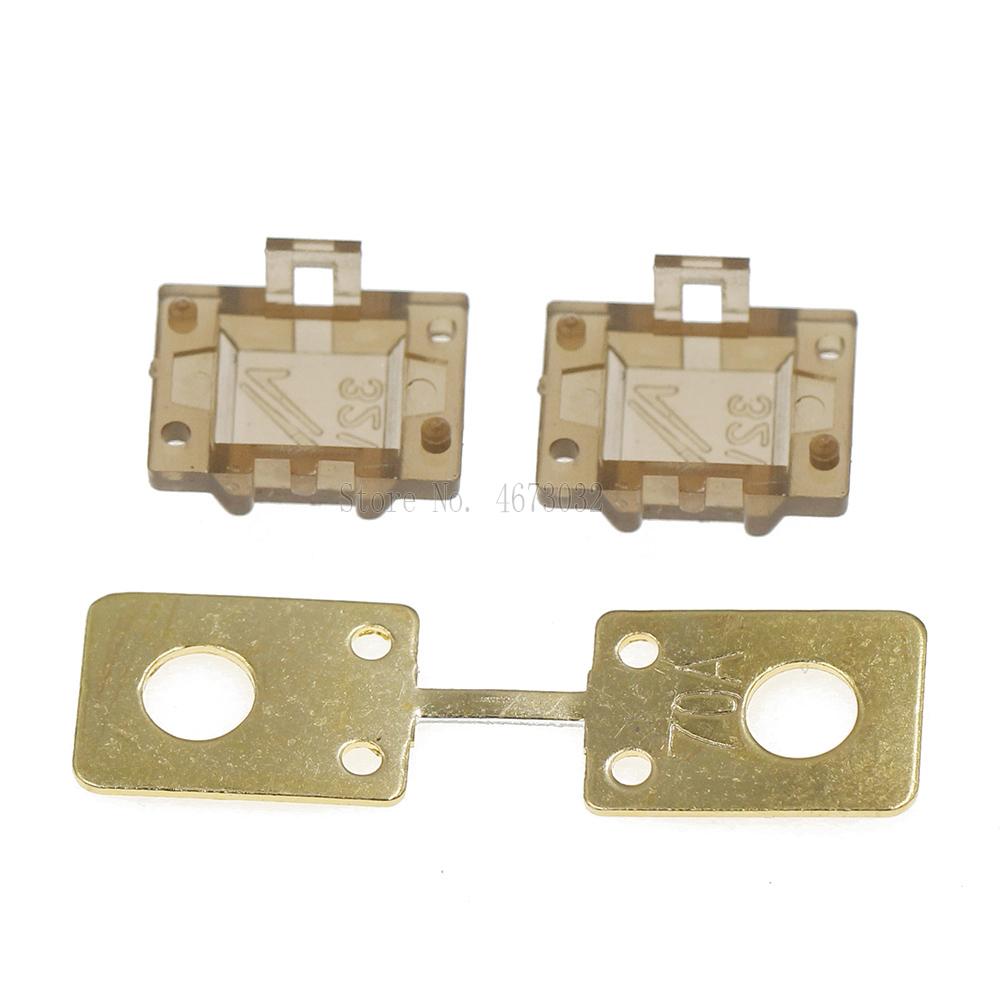 ANS FUSE 20A 30A 40A 50A 60A 70A 80A 100A 125A 150A 175A ANL Gold Plated Stud Car Fuses Mini Car Stereo Audio AFS Fuse Fuse Holders1