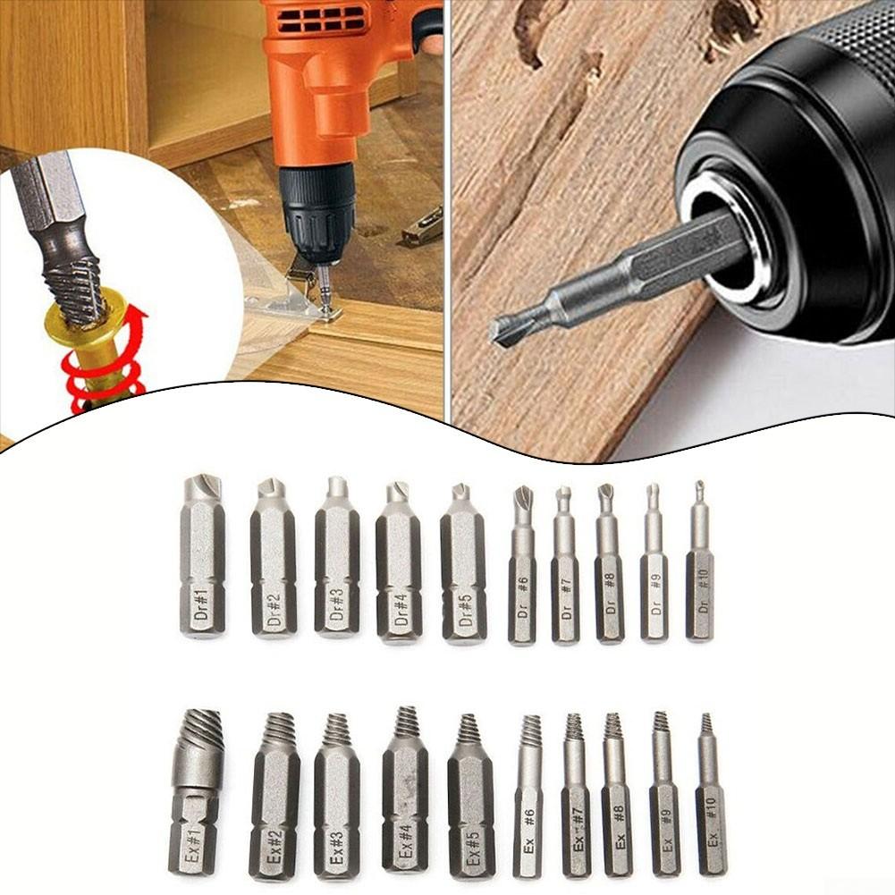 Accessories Drill Bit Screw Disassembler Grey Multipurpose