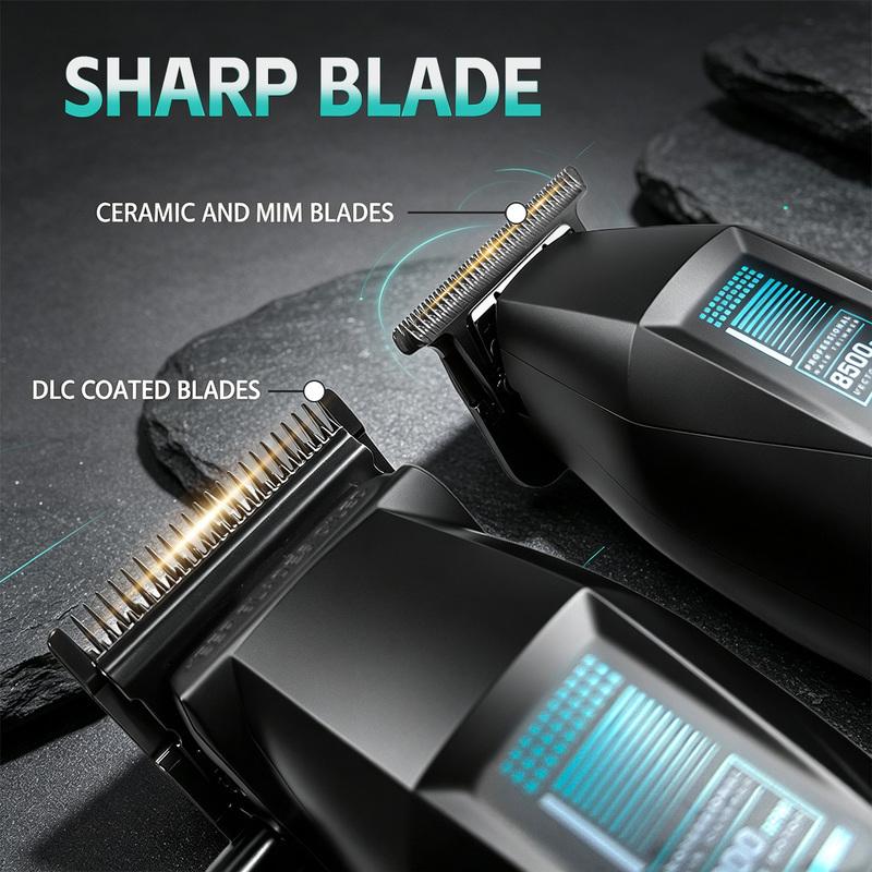 VGR Hair Clipper Adjustable Hair Trimmer Cordless Hair Cutting Machine Vector Motor 11000 RPM Barber Combo Clipper for Men V-875
