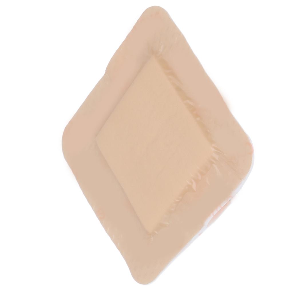 Bordered Silicone Gel Adhesive Highly Absorbent Promote Healing Foam Wound Dressing Pads
