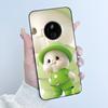Phone Case For Nokia 125 HMD 110 4G 2024 Casing Luxury Cute Love Rabbit Funny Cartoon Black Matte Soft Silicone Shockproof Cover
