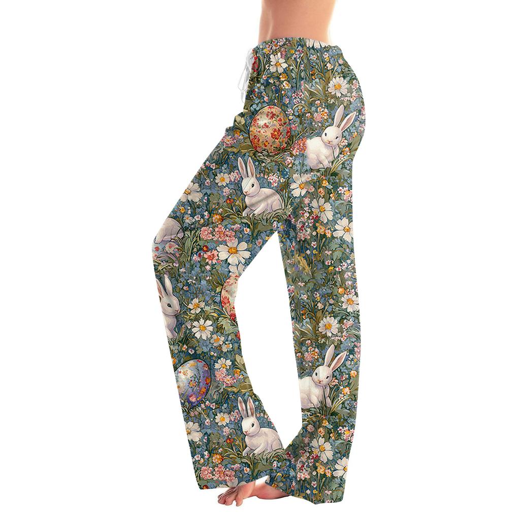 Women's Fashion Loose Casual Printed Casual Pants