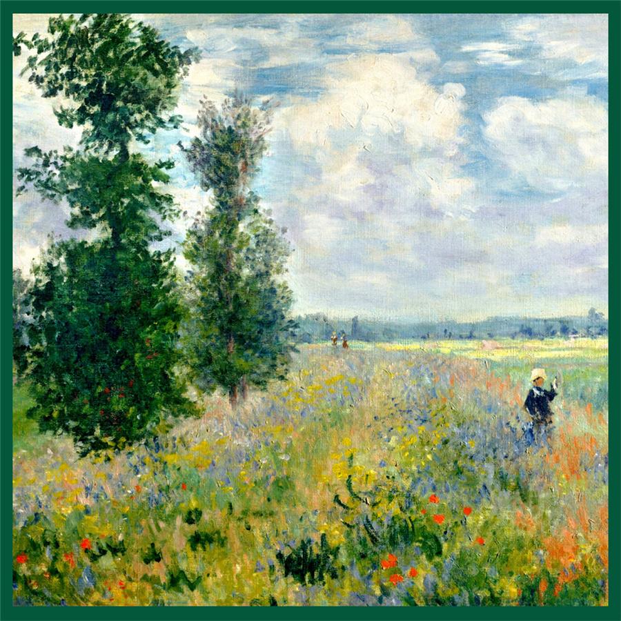 Silk Scarf Women Paintings Series Square Scarves Head Echarpes Silk Foulards Femme Wraps Beach Shawls Bandana Lady Hijabs 90CM