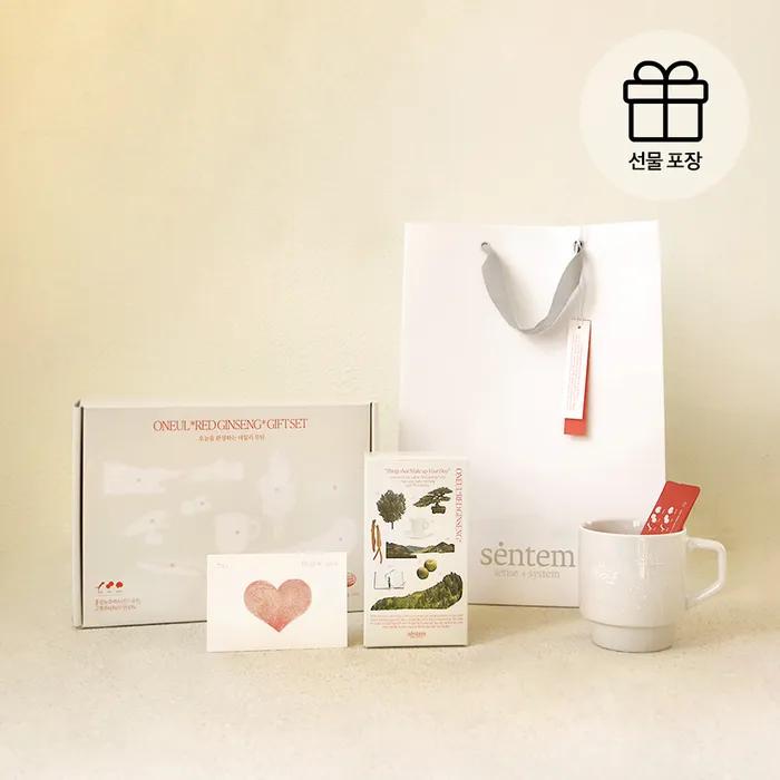 

[Подарочный набор для празднования/поддержки] Сегодняшний красный женьшень 30 пакетиков + Кружка для рутины 1 шт. (Карточка, Книга рецептов в комплекте) Сладкий ежедневный стик с красным женьшенем