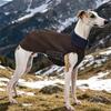 High Collar Dog Coat, Padded Cold Season Outerwear with Soft Lining and Snap Front for Outdoor Use and Day Use