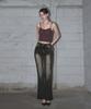 Ledeoli Vintage Contrast Bootcut Denim [Black]