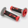 Daytona PROGRIP Motorcycle 788 for Handlebar Diameter 98113 Grips, 115mm, Vibration-Resistant Gel, End-Through Type, Type, Red, 22.2mm (Off-Road),
