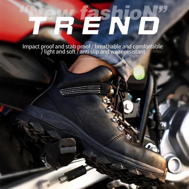 Wodoodporne buty robocze, antyprzebiciowe, stalowe trampki robocze, niezniszczalne buty robocze, buty ochronne, męskie