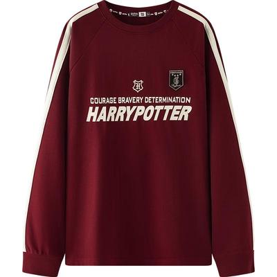 Semir Men's Harry Potter Collaboration Pure Cotton Long-Sleeve T-Shirt