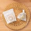 100 stk engangs teposer filterposer for te-infuser med string Heal-forsegling, matvarekvalitet ikke-vevd stoff krydderfiltre