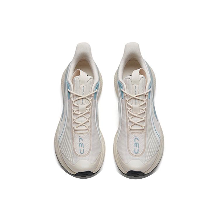 New Anta C37 2.0 Cushioning Anti Slip And Wear Resistant Breathable Rebound Low Top Running Shoes Men's Light Blue 112135537R-8