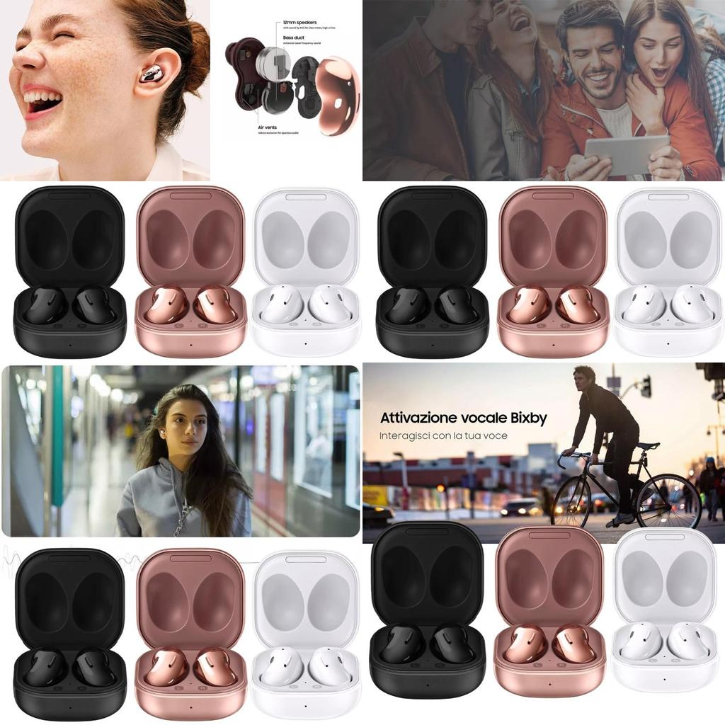 Prémiové TWS slúchadlá Galaxy Buds Live s Bluetooth 5.0 a bezdrôtovým nabíjaním R180