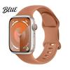 Universal Style Watch Band Silicone Waterproof Sweat-Proof Replacement Soft Solid