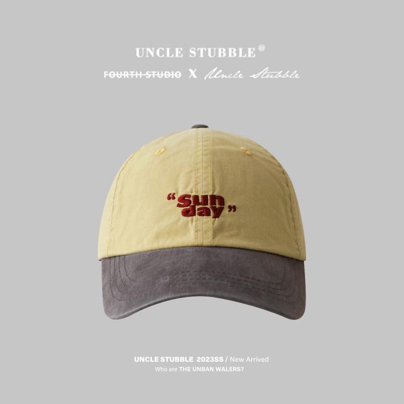 Sud Letter Embroidered Baseball Cap With Wide Brim And Adjustable Fit For Casual Outdoor Men Women