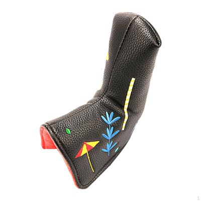 Putter Cover Golf Headcover Head Covers with Closure Outdoor Sports Accessory Golfer Gift