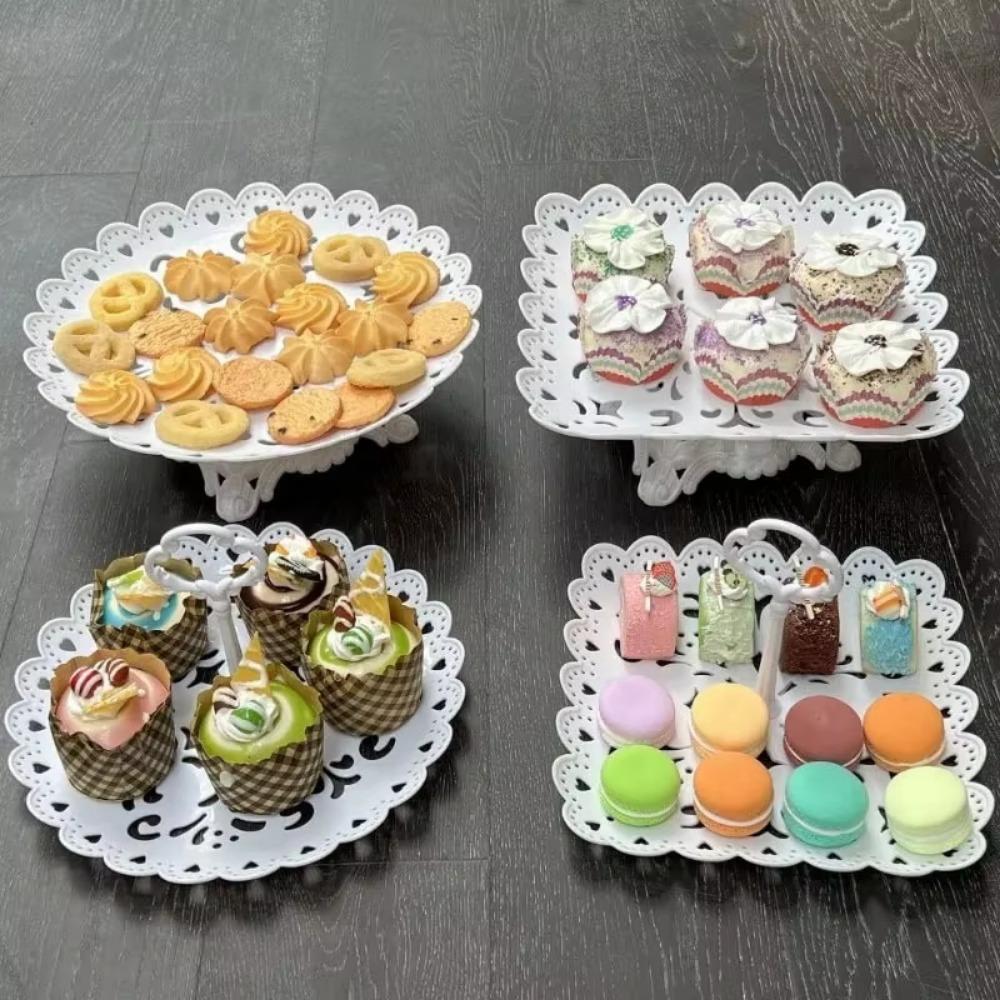 Cake Stand Birthday Cake Stand Display Cupcake Stand Snack Fruit Plate Wedding Party Tray Dessert Table Decorate Kitchen Tools