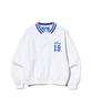 UCLA Women'S 1919 Ucla Collared Brushed Rugby Shirt [O-White] (Ub9Lt60)