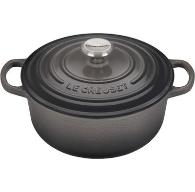 Le Creuset Signature Round Casserole 20 Cm Flint 2.4 L (21177204442430)