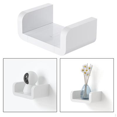 Shower Shelf Bathroom Organizer, No Drilling Wall Mounted Plastic for Bathroom,
