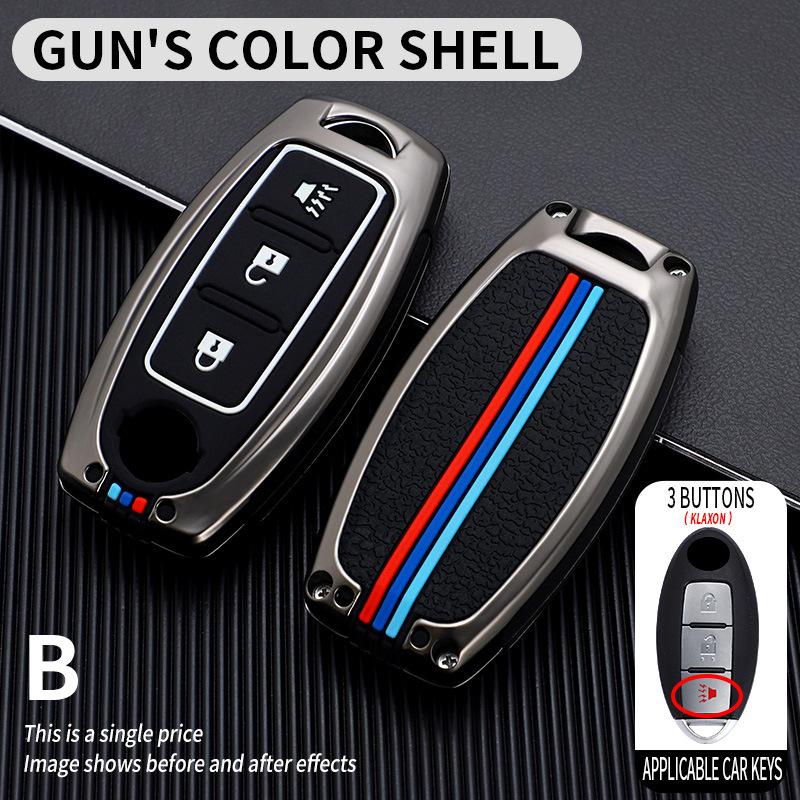 Applicable To The 14th Generation Xuanyi Key Set 2023 Teana Qashqai Qijun Jinke Tuda Car Case Buckle