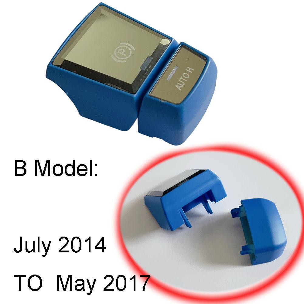 

Новейший автомобильный стояночный тормоз P AUTO H, крышка переключателя для BMW 5 7 F01 F02 F07 F10 F11 F18 F30 520 523 730 B Model Blue