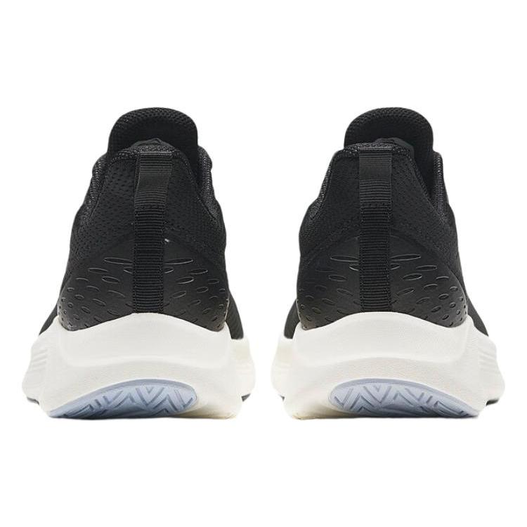 Anta Comfortable Slip Resistant Abrasion Resistant Low Top Running Shoes Women's Black White 122335576-1