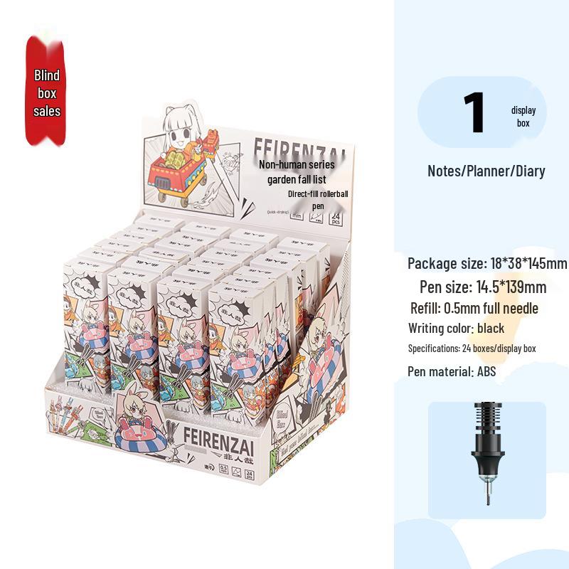 

Beifa 36 Cute Cartoon Girl Pencils - Xili Seal-Free Sharpening, Student Style 0.5 mm