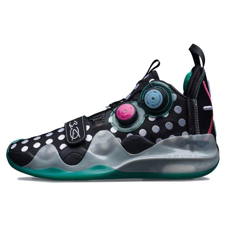 

Li-Ning Way of Wade 8 Мужские кроссовки в горошек Черно-белые ABEP001-11