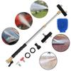 Jet Nozzle for Garden Hose with 3 Different Nozzles High Pressure Hose Nozzle 3-In-1 Power Wand for Car Washing Patio and Floor