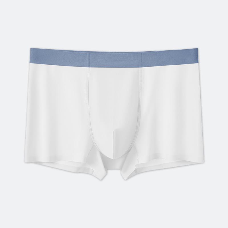 

Ультратонкое мужское антибактериальное быстросохнущее дышащее нижнее белье из ледяного шелка - бесшовное и прохладное для лета 2XL (130-150 lbs)