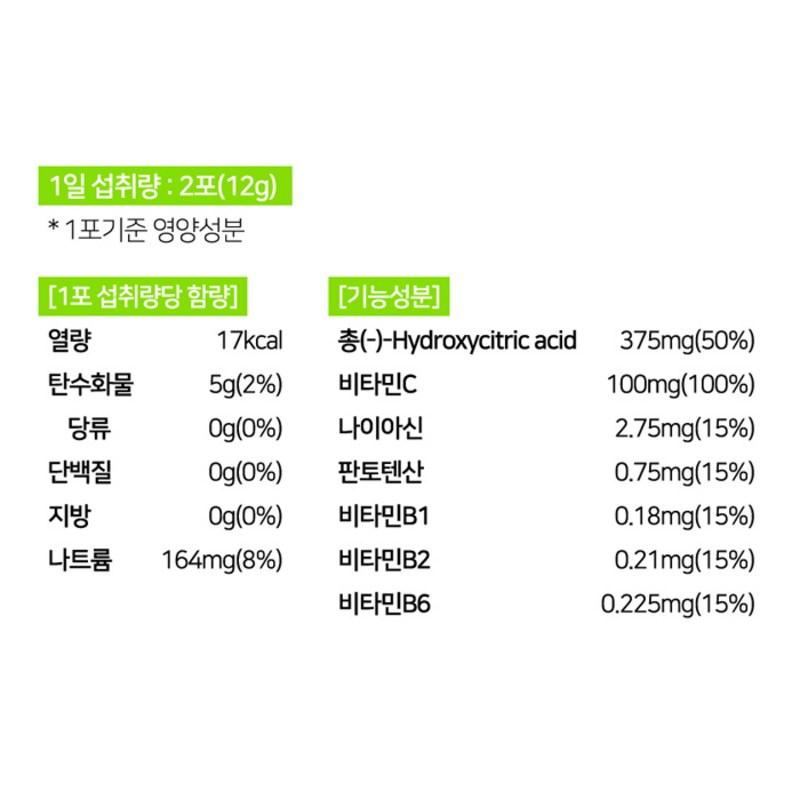 Envy Tok Tokkom Garcinia Shine Muscat Flavor 30p, 180g, 2 Pieces