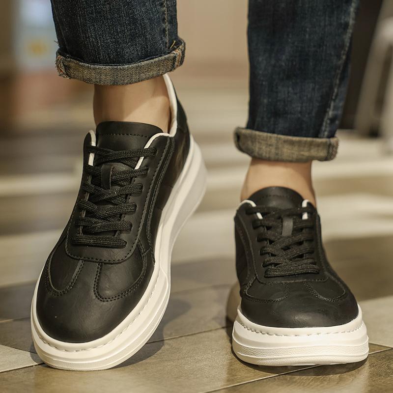 Fashion White Casual Men's Board Shoes Minimalist Quality and Comfortable Style Leisure Outdoor Fashion Street Daily Youth Shoes