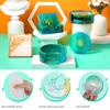 Silicone Mold For Epoxy Resin Set Jewelry Casting Mould Kit with Hand Drill,Glitter Sequins,Tools for Pendant Earring Making DIY