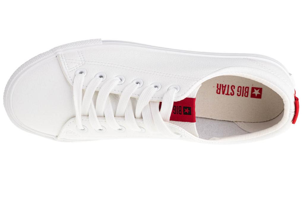 BIG STAR Boty, Dámské bílé plimsolly
