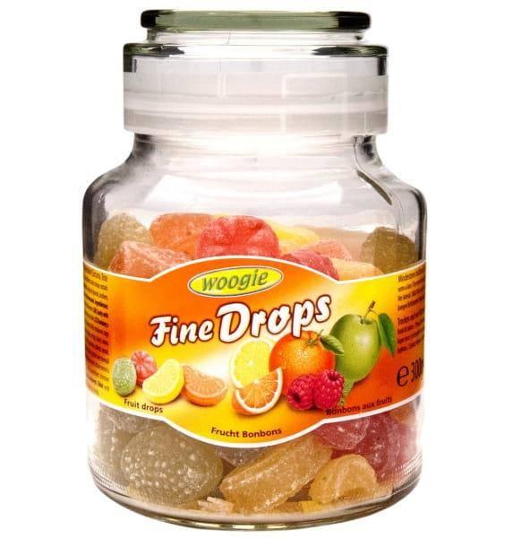 Woogie Multi-Frucht Hartbonbons im Glas 300 g
