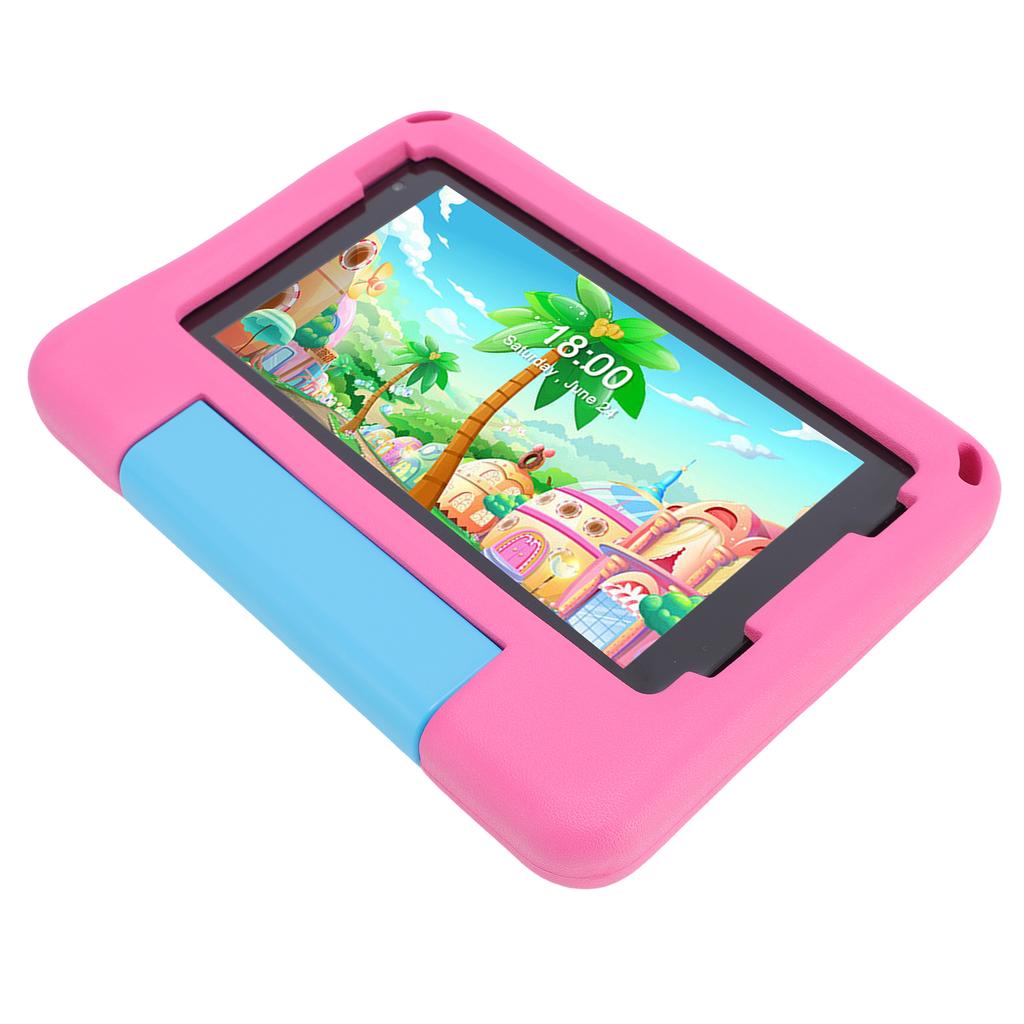 7in Tablet Toy 1024x600 HD Screen 5G Wifi Wifi6 3500mah Battery for   14 with Drop Proof Case 2 Camera