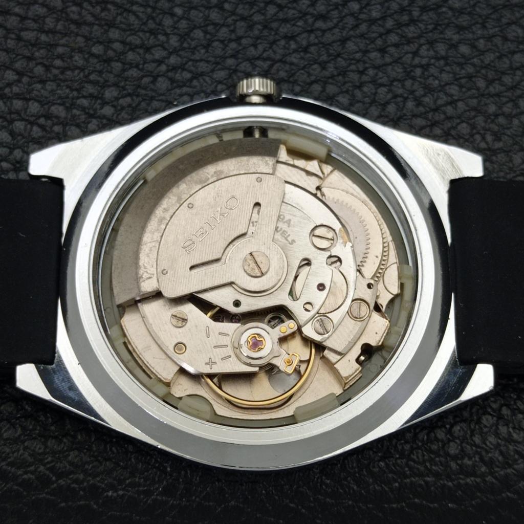 JAPAN SEIKO 5 AUTOMATIC MENS 6309A REFURBISHED BLACK COLOR DIAL WATCH A440215-d Sk-a440215-2