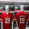 San Francisco 49ers NFL Football Jersey Bosa 97 Deebo Samuel 19 Second Generation Embroidered Retro Style