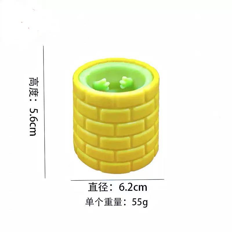 Squeeze Well Frog Cup Anti Stress Pop Up Funny Cute Kawaii Children Toys Joke Decompression Fidget Sensory Stress Reliefing Gift