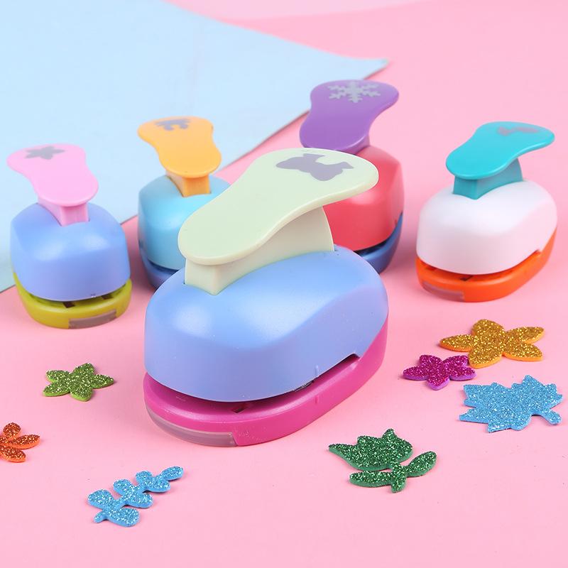 2.5cm bezpłatny statek kwiat Furador papier do majsterkowania cięty Eva Foam Maker dziurkacz Scrapbooking oszczędność pracy dla dziecka dziurkacz DIY Handmade