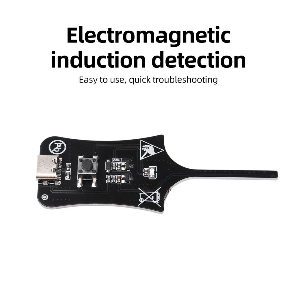 W01 Inductance Tester Mainboard Coil Tester Inductance Detector Tool Repair Electromagnetic Induction Quick Fault Check Type-C