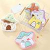 Coral Fleece Kitchen Hand Towel Soft Absorbent Mushroom Designs Cleaning Cloth Quick Drying Handkerchief for Home Cook