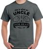 Uncle T-Shirt This Is What an Nob Head Looks Like Mens Funny Fathers Day Gift