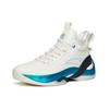 Anta KT7 Cushioning Anti-Slip And Wear-Resistant High-Top Basketball Shoes White Blue Sneakers 112221101-2