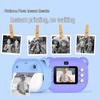 HD Kids' Instant Cartoon Camera Toy: Mini Photo & Print