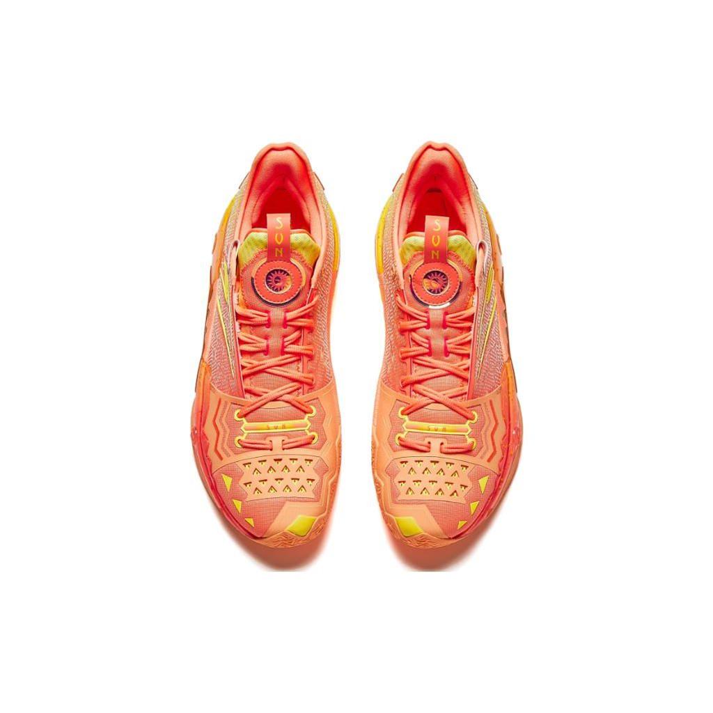 Kyrie Irving X Anta Shock Wave 5 Pro Sun Men Sneakers Orange Fluorescent-Tangerine Fluorescent-Light-Orange 112411111S-2