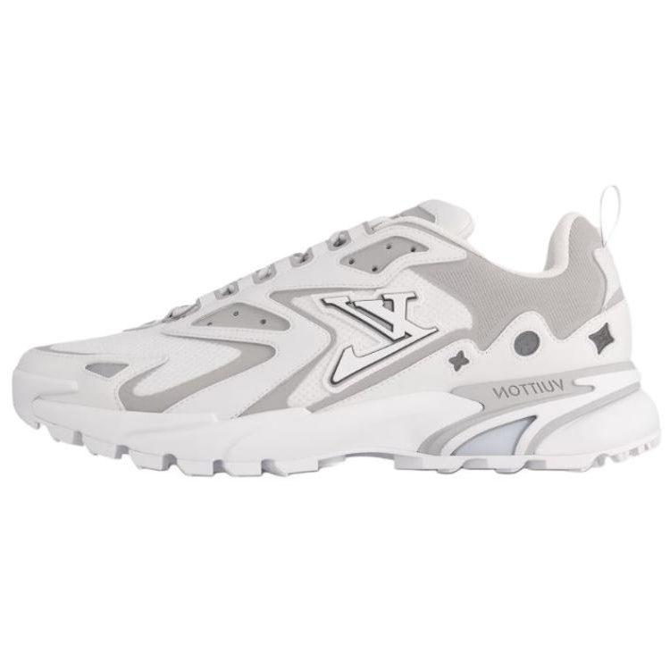 LOUIS VUITTON Runner Tatic Sneakers 'White Grey' 1ABEQ4